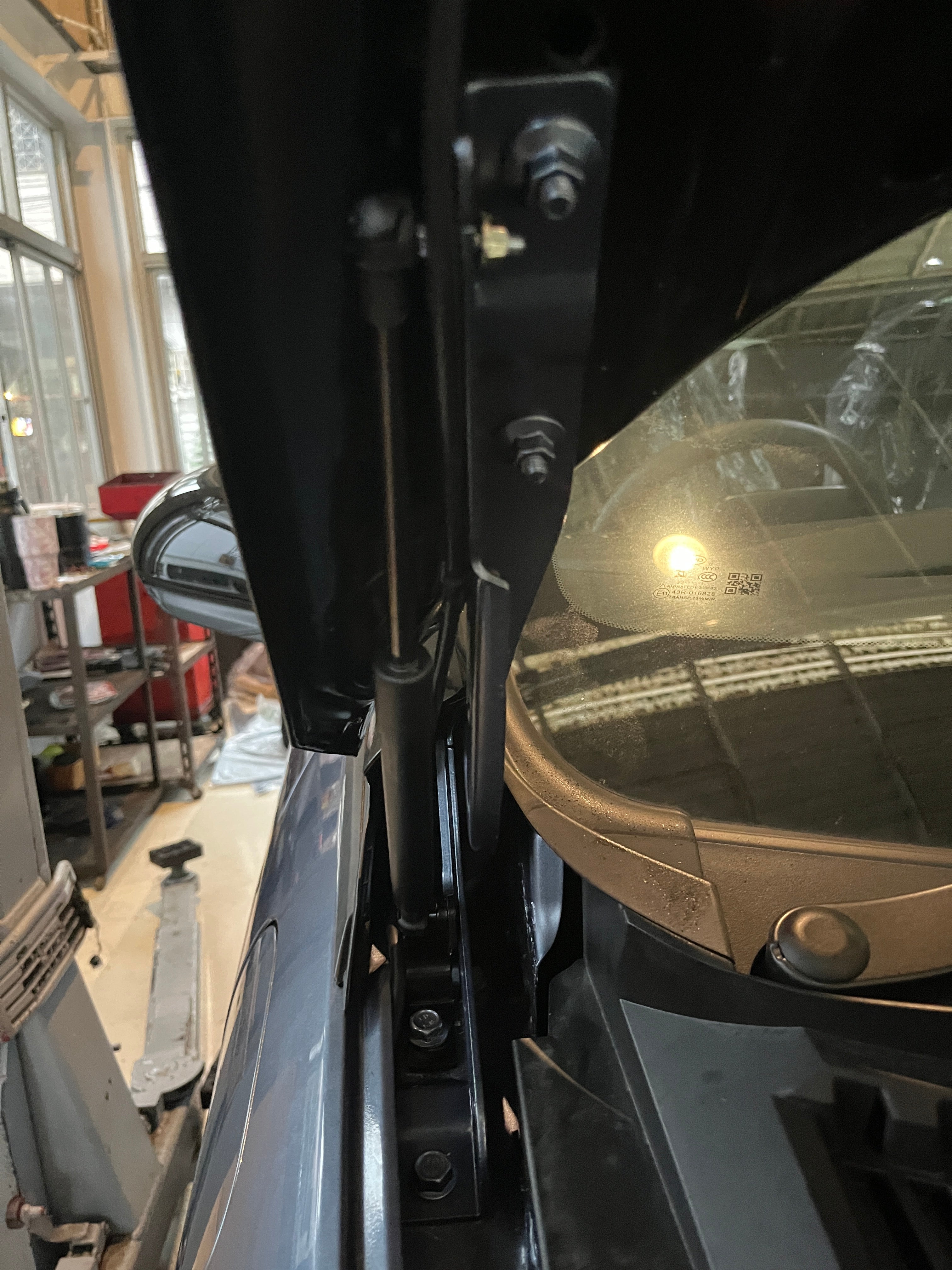 Set 2 x amortiguador capot para Dolphin