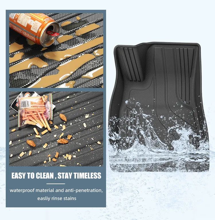 Cubre alfombras bandeja TPE para Dongfeng Nammi de EV Boutique