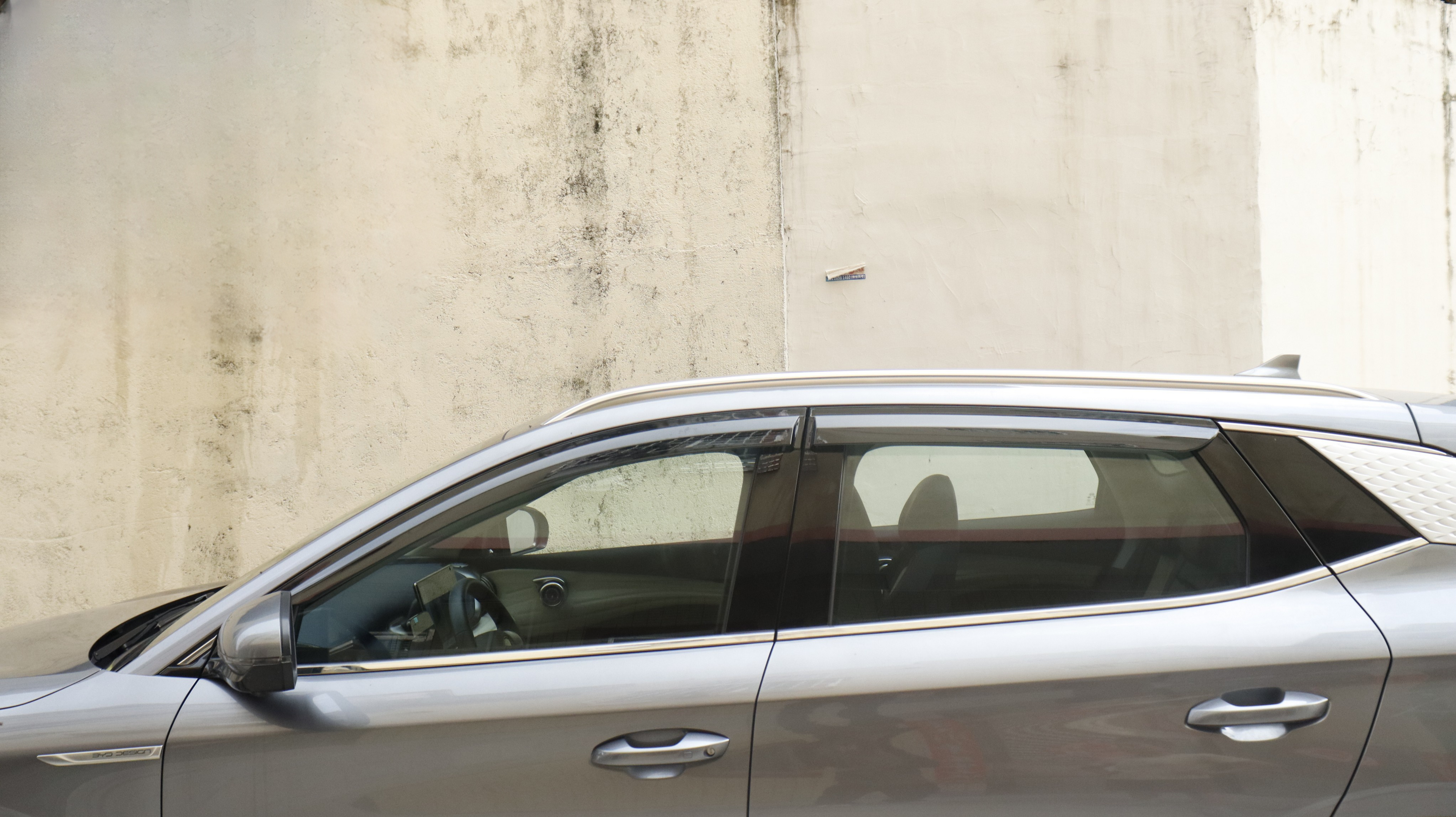 Set x 4 Goteros de ventana oscuros BYD YUAN PLUS