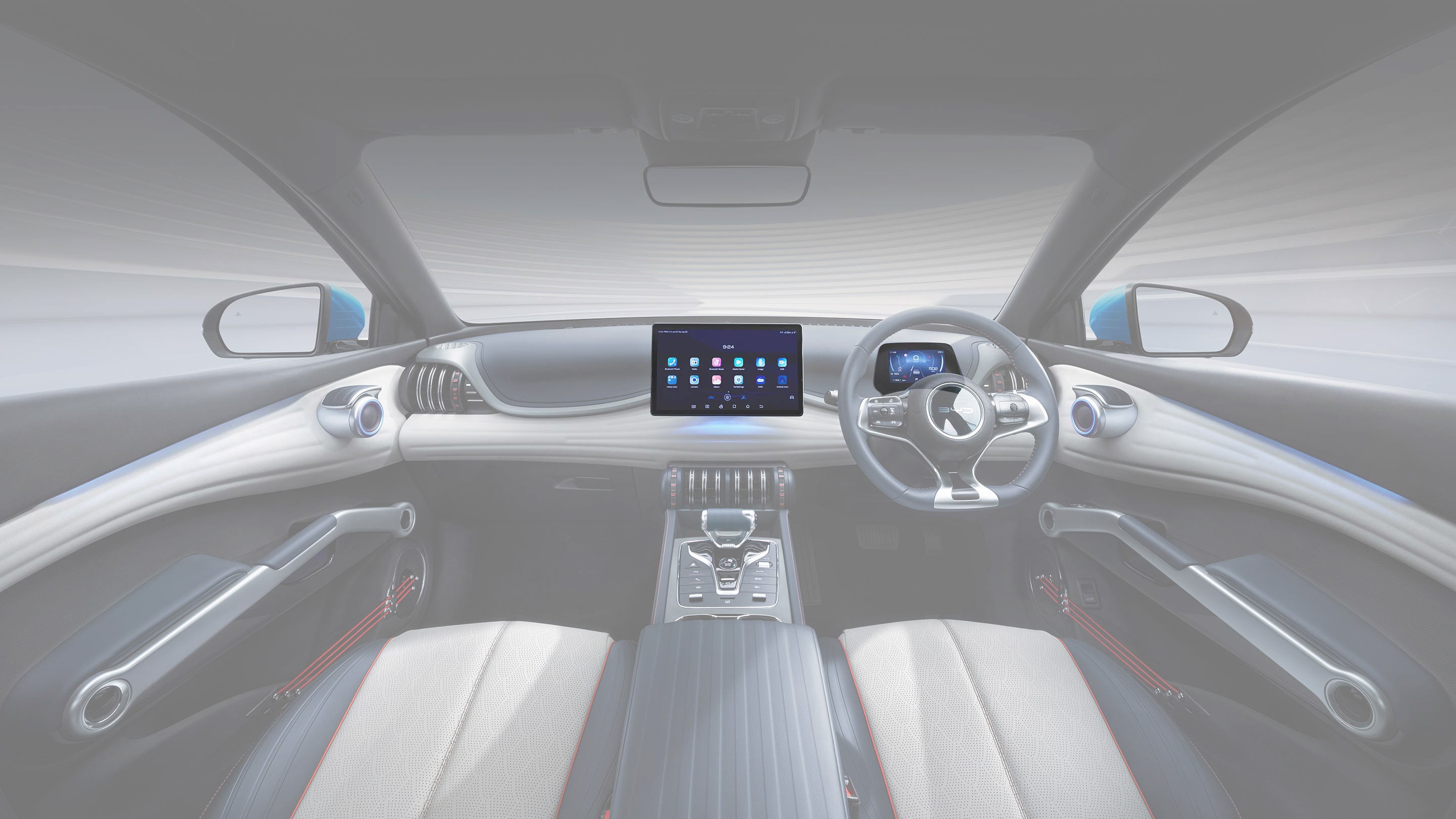 Vidrio templado pantalla navegador (12.8") BYD YUAN PLUS