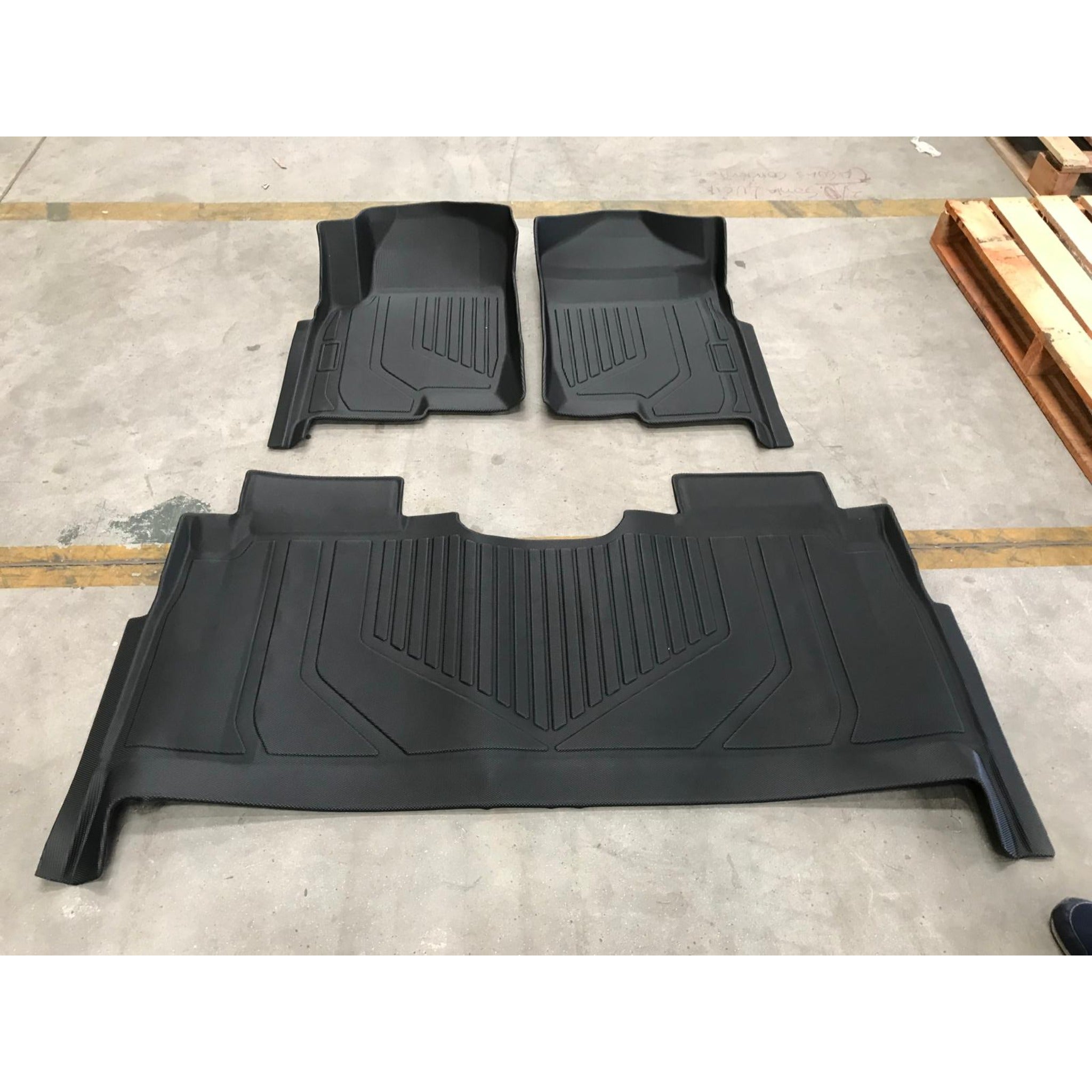 Alfombras bandeja TPE para Foton Tunland V7 de EV Boutique